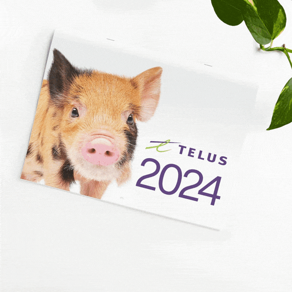 2024 TELUS Calendar (Bilingual), TELUS Merch Shop